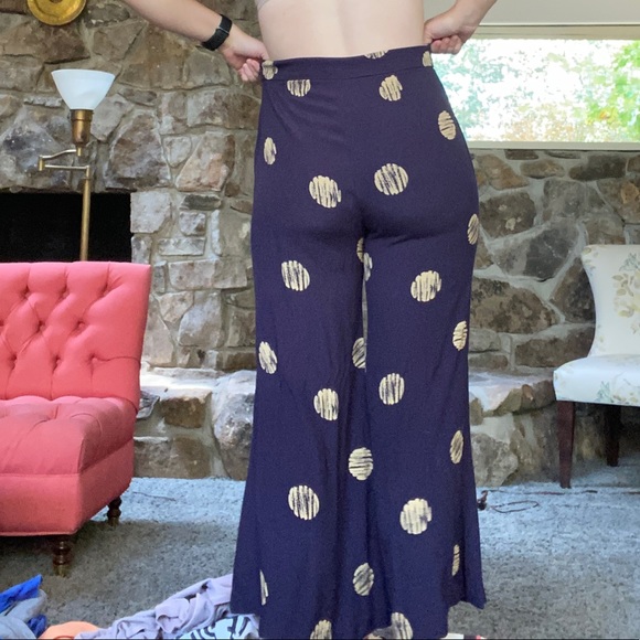 Silky flare pants - Picture 2 of 2